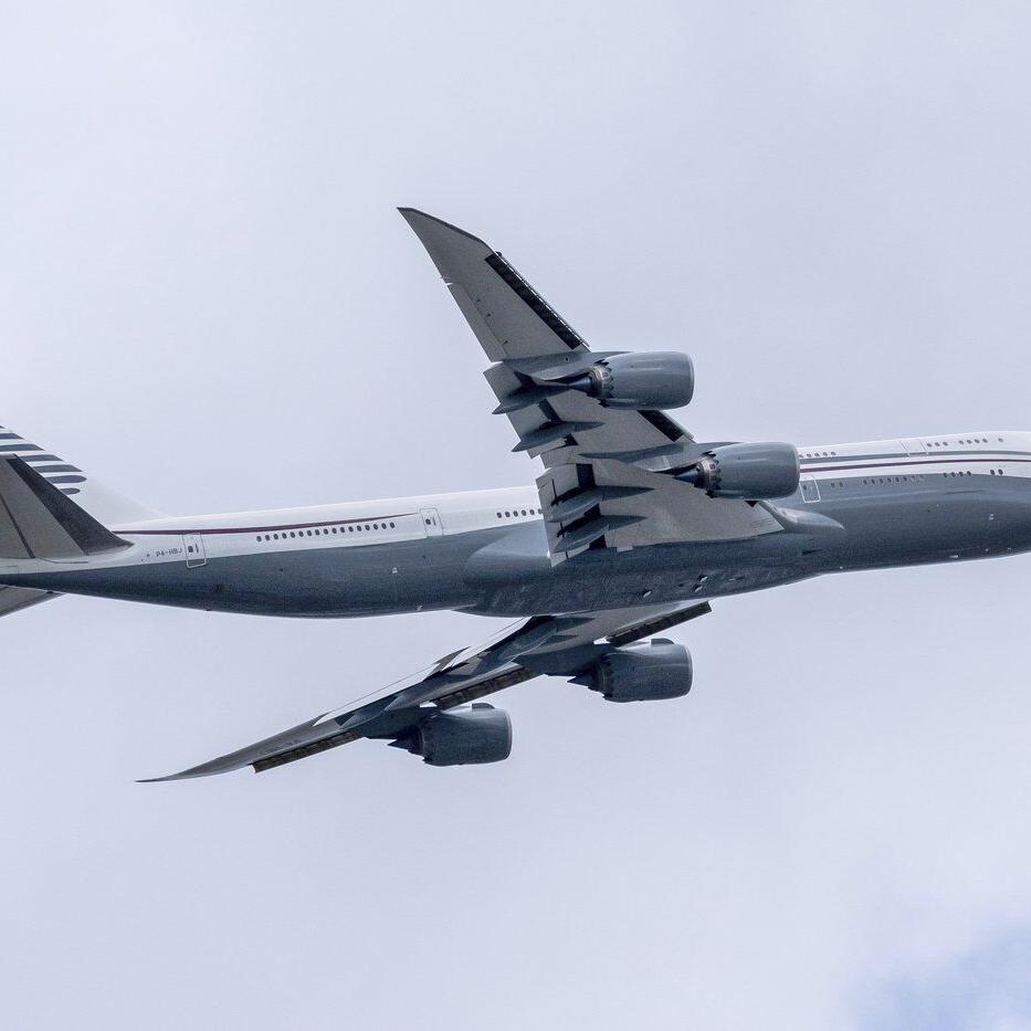 Defense Department accepts Boeing 747 from Qatar for Trump's use